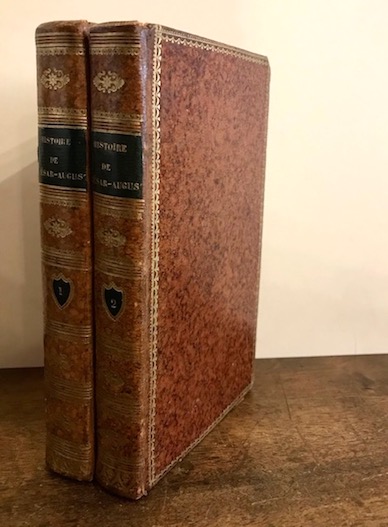  Anonimo Histoire de Cesar-Auguste, premier empereur de Rome... Ouvrage en faveur de la jeunesse, orné de gravures. Tome premier (e Tome second) 1812 Paris chez Blankenstein Libraire